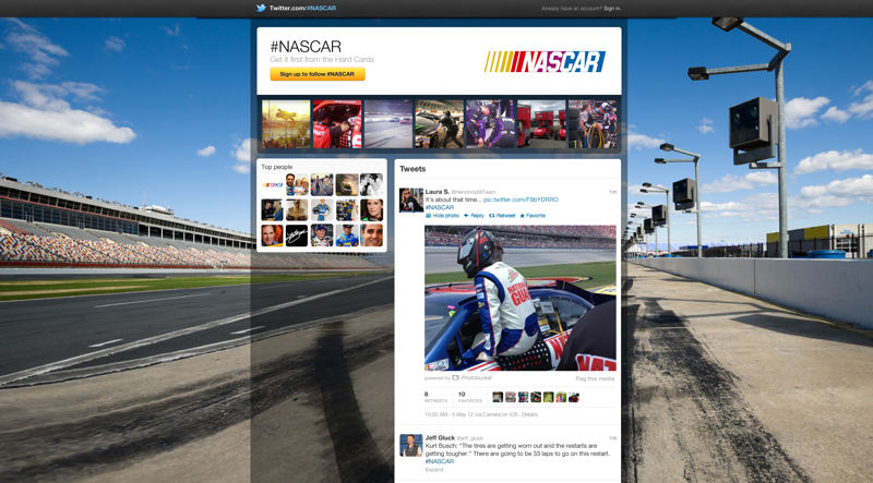 NASCAR And Twitter Partner To Bring Fans Closer To The Sport On ...