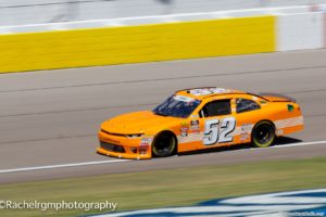 David Starr qualified 24th in the first round to be the last driver to move into the second round. He will start in that spot for Saturday's DC Solar 300. Photo by Rachel Myers for Speedway Media.